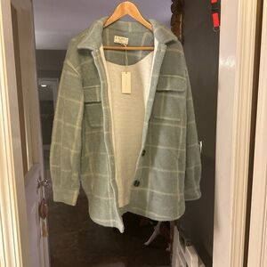 Z SUPPLY plaid jacket